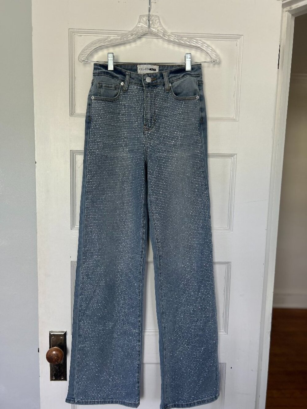 Fashionova Rhinestone Jeans
